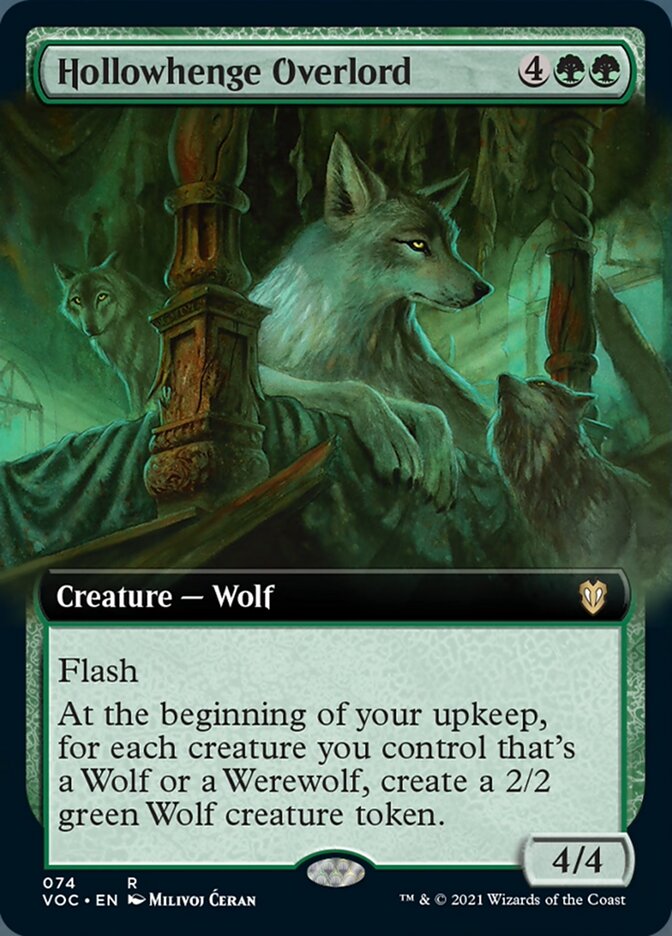 Hollowhenge Overlord (Extended Art) [Innistrad: Crimson Vow Commander] | Gate City Games LLC