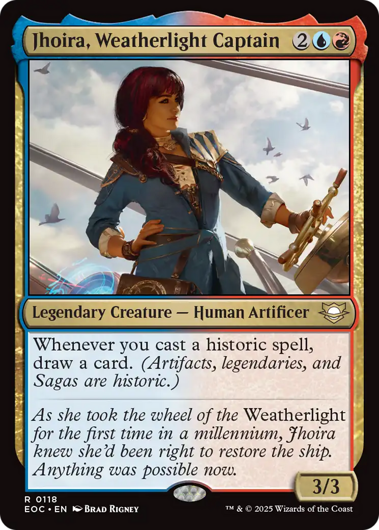 Jhoira, Weatherlight Captain [Edge of Eternities Commander] | Gate City Games LLC