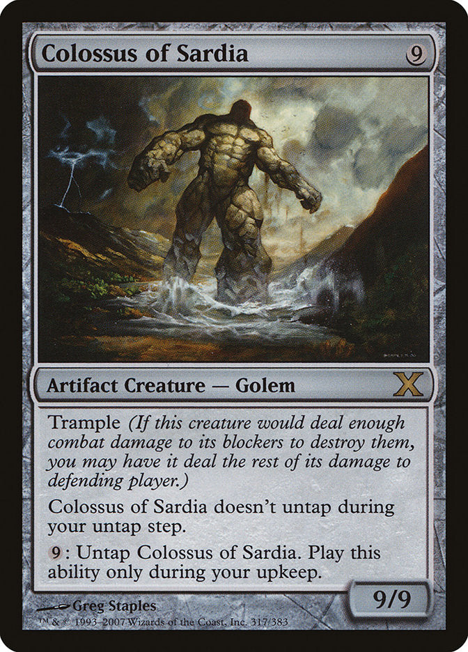Colossus of Sardia [Tenth Edition] | Gate City Games LLC