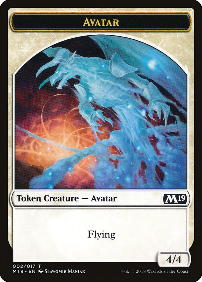 Avatar Token [Core Set 2019 Tokens] | Gate City Games LLC