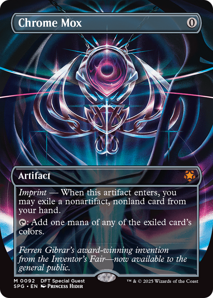 Chrome Mox (Borderless) [Aetherdrift Special Guests] | Gate City Games LLC