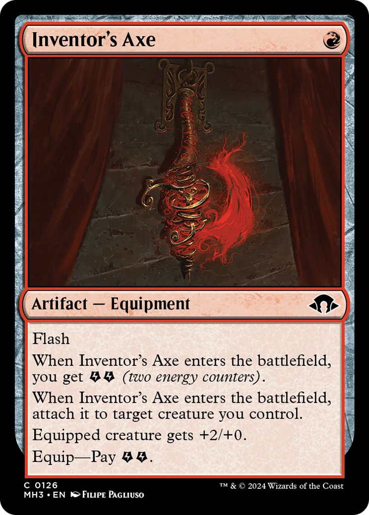 Inventor's Axe [Modern Horizons 3] | Gate City Games LLC