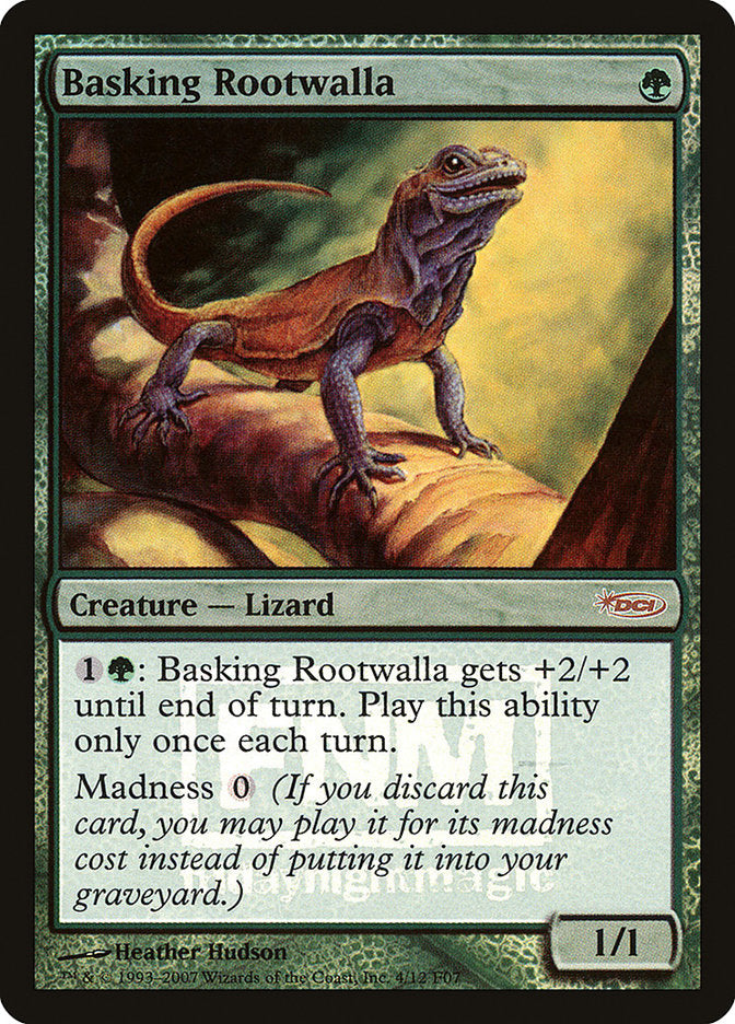 Basking Rootwalla [Friday Night Magic 2007] | Gate City Games LLC