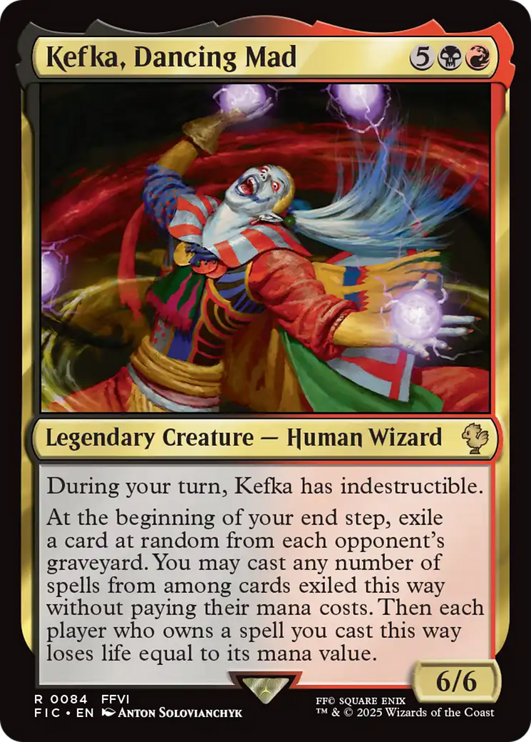 Kefka, Dancing Mad [FINAL FANTASY Commander] | Gate City Games LLC