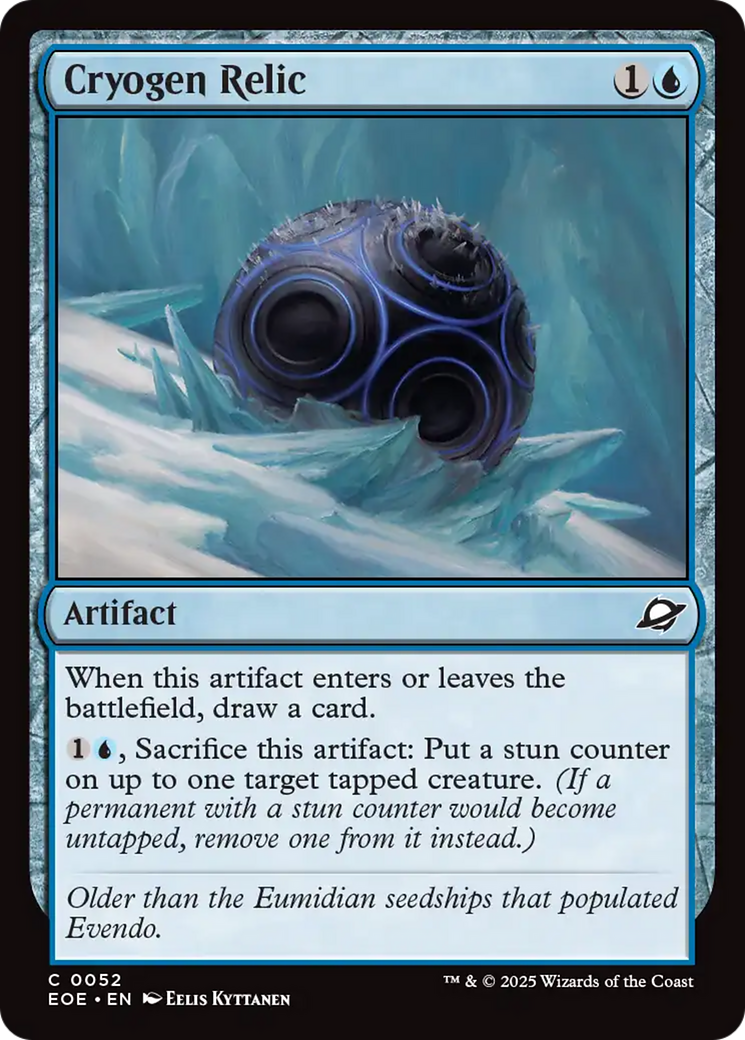 Cryogen Relic [Edge of Eternities] | Gate City Games LLC