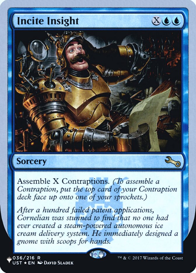 Incite Insight (Unfinity Foil Edition) [The List] | Gate City Games LLC