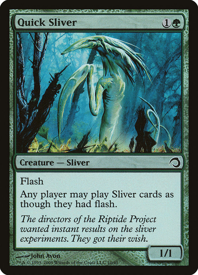 Quick Sliver [Premium Deck Series: Slivers] | Gate City Games LLC