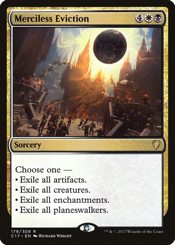 Merciless Eviction [Commander 2017] | Gate City Games LLC