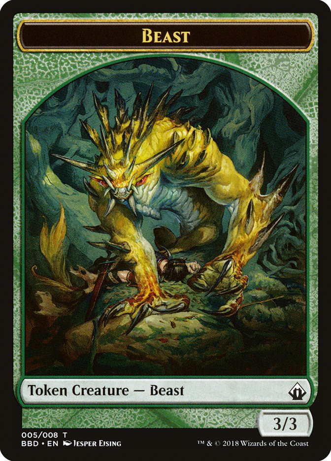 Beast Token [Battlebond Tokens] | Gate City Games LLC