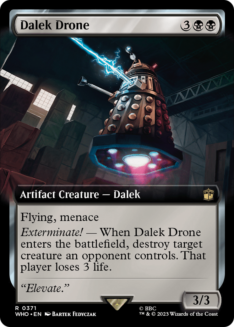 Dalek Drone (Extended Art) [Doctor Who] | Gate City Games LLC