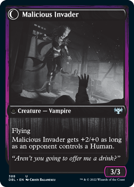 Innocent Traveler // Malicious Invader [Innistrad: Double Feature] | Gate City Games LLC