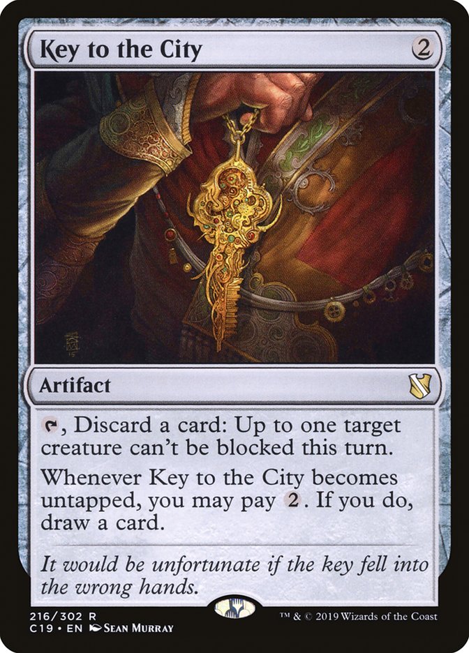 Key to the City [Commander 2019] | Gate City Games LLC
