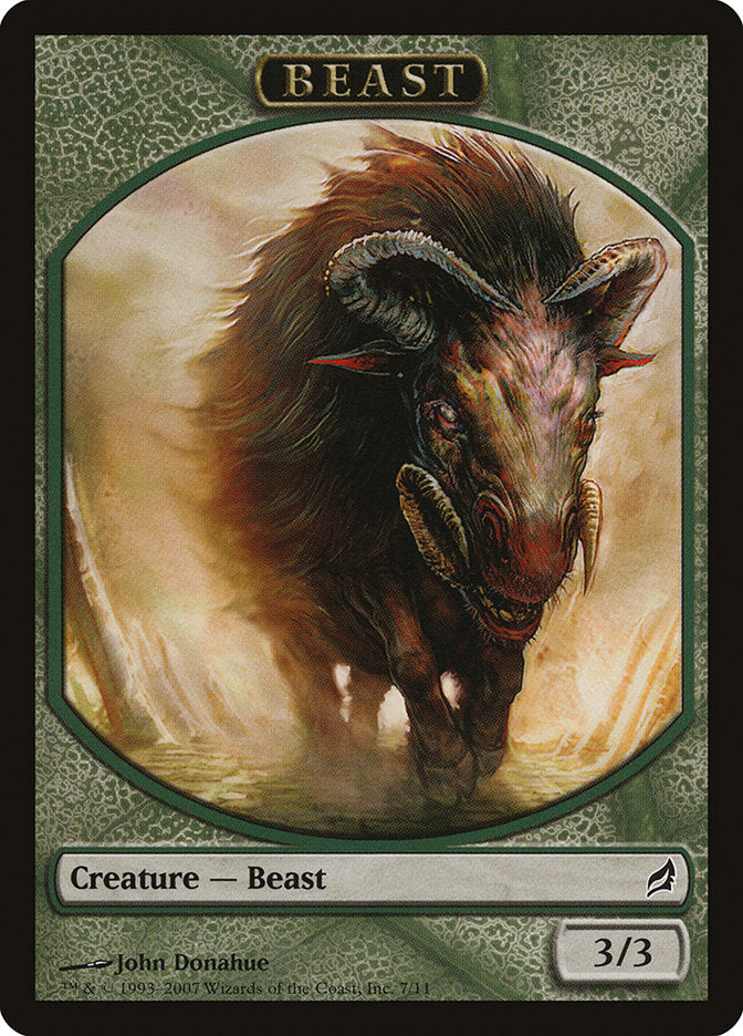 Beast Token [Lorwyn Tokens] | Gate City Games LLC