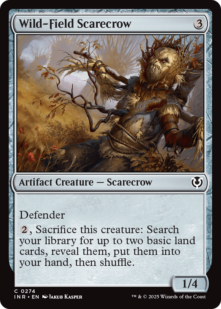 Wild-Field Scarecrow [Innistrad Remastered] | Gate City Games LLC