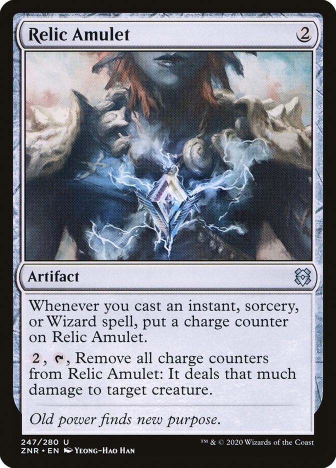 Relic Amulet [Zendikar Rising] | Gate City Games LLC