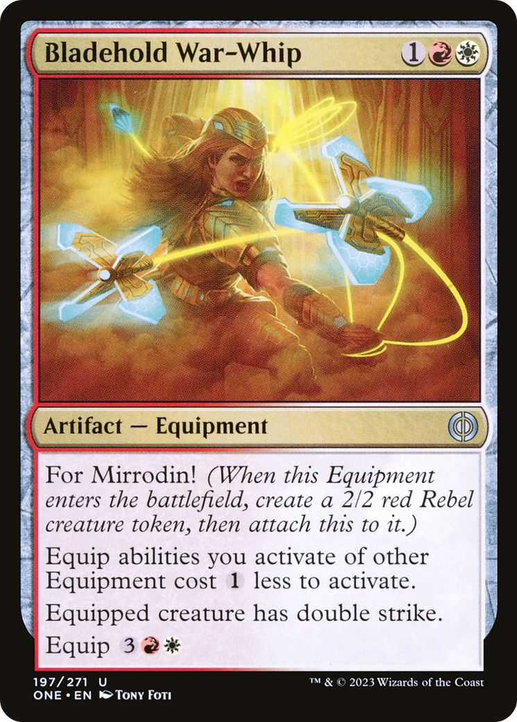 Bladehold War-Whip [Phyrexia: All Will Be One] | Gate City Games LLC