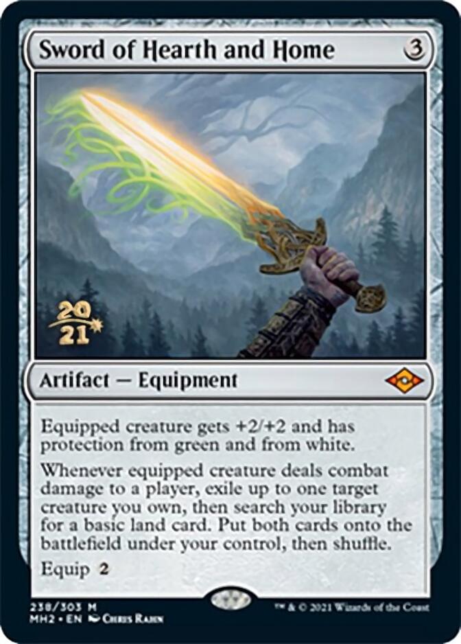 Sword of Hearth and Home [Modern Horizons 2 Prerelease Promos] | Gate City Games LLC
