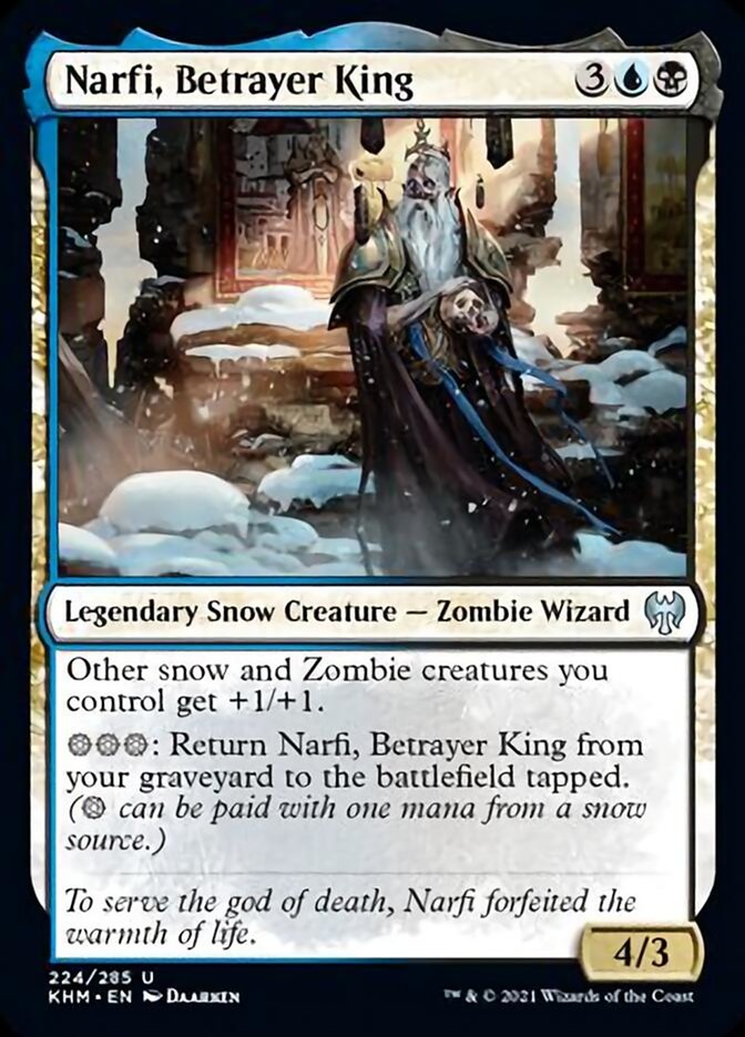 Narfi, Betrayer King [Kaldheim] | Gate City Games LLC