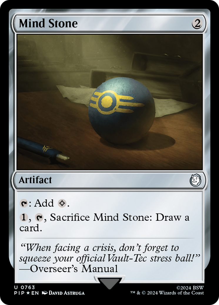 Mind Stone (Surge Foil) [Fallout] | Gate City Games LLC