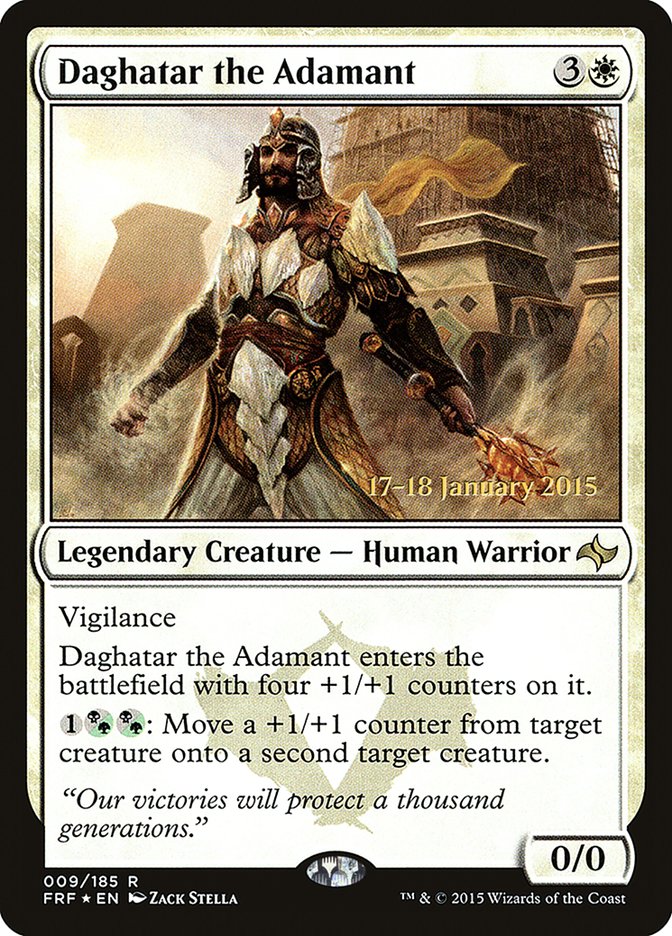 Daghatar the Adamant [Fate Reforged Prerelease Promos] | Gate City Games LLC