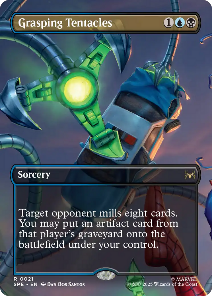Grasping Tentacles (Borderless) [Marvel's Spider-Man: Eternal-Legal] | Gate City Games LLC