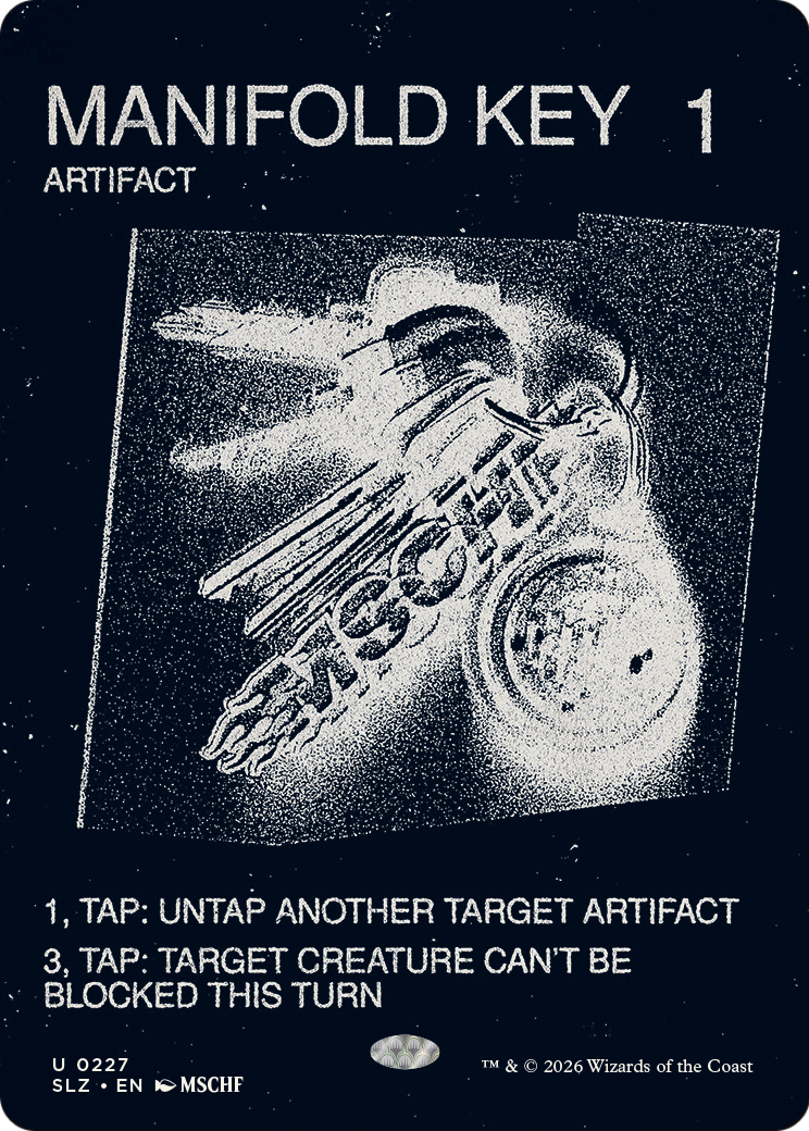Manifold Key (0227) [Secret Lair x MSCHF: The Zeta Set] | Gate City Games LLC