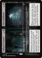 Polluted Cistern // Dim Oubliette [Duskmourn: House of Horror Commander] | Gate City Games LLC