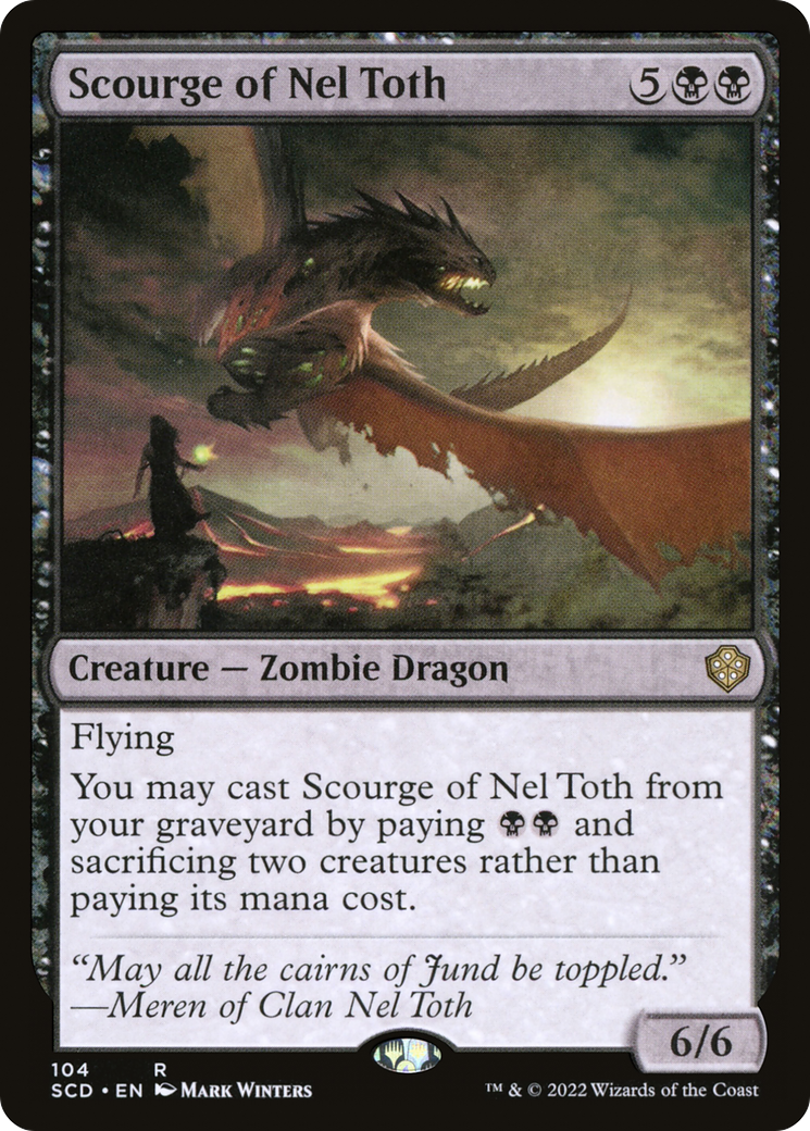 Scourge of Nel Toth [Starter Commander Decks] | Gate City Games LLC