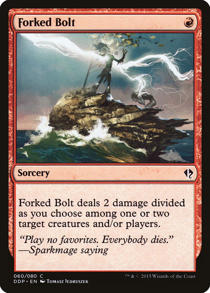 Forked Bolt [Duel Decks: Zendikar vs. Eldrazi] | Gate City Games LLC