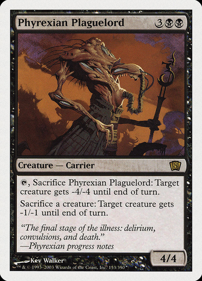 Phyrexian Plaguelord [Eighth Edition] | Gate City Games LLC