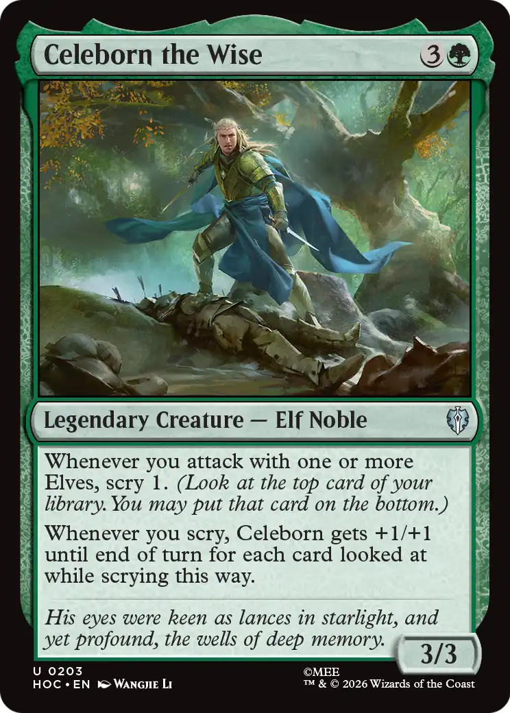Celeborn the Wise [The Hobbit: Eternal-Legal] | Gate City Games LLC