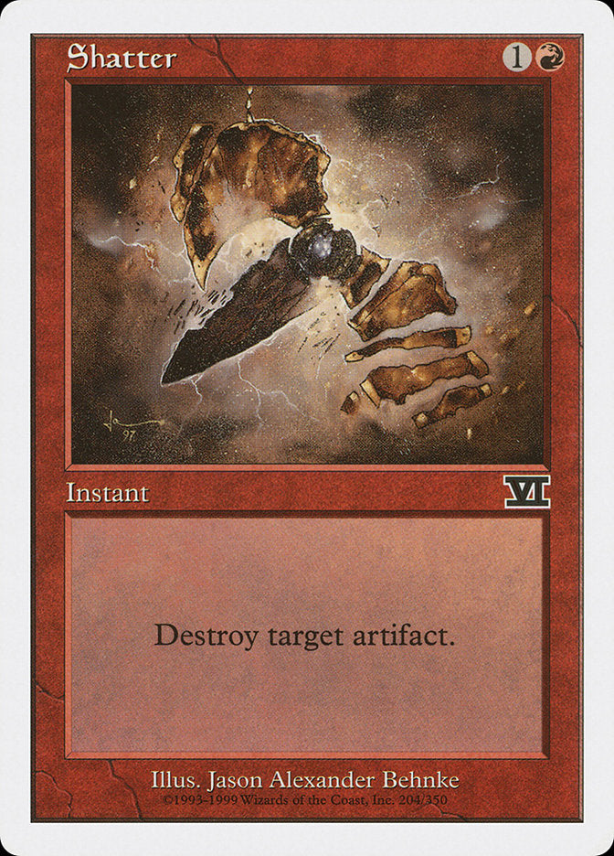 Shatter [Classic Sixth Edition] | Gate City Games LLC