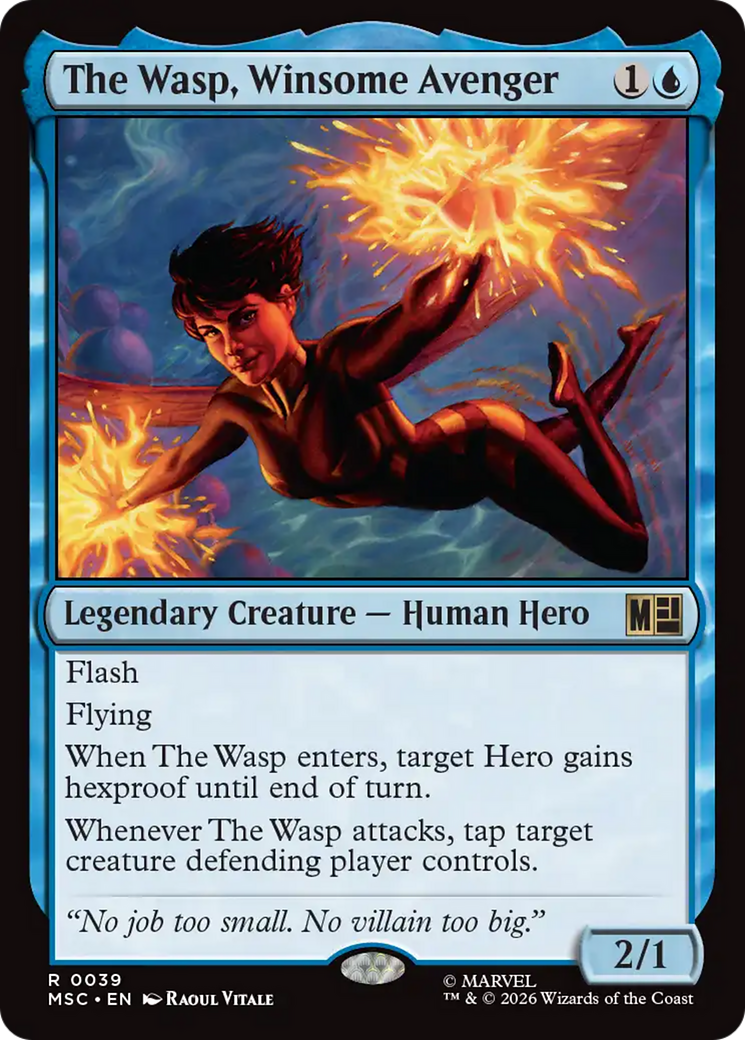 The Wasp, Winsome Avenger [Marvel Super Heroes Commander] | Gate City Games LLC