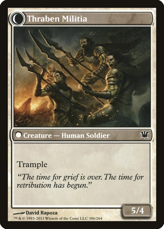 Thraben Sentry // Thraben Militia [Innistrad] | Gate City Games LLC
