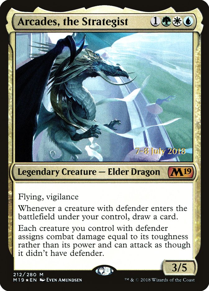 Arcades, the Strategist [Core Set 2019 Prerelease Promos] | Gate City Games LLC