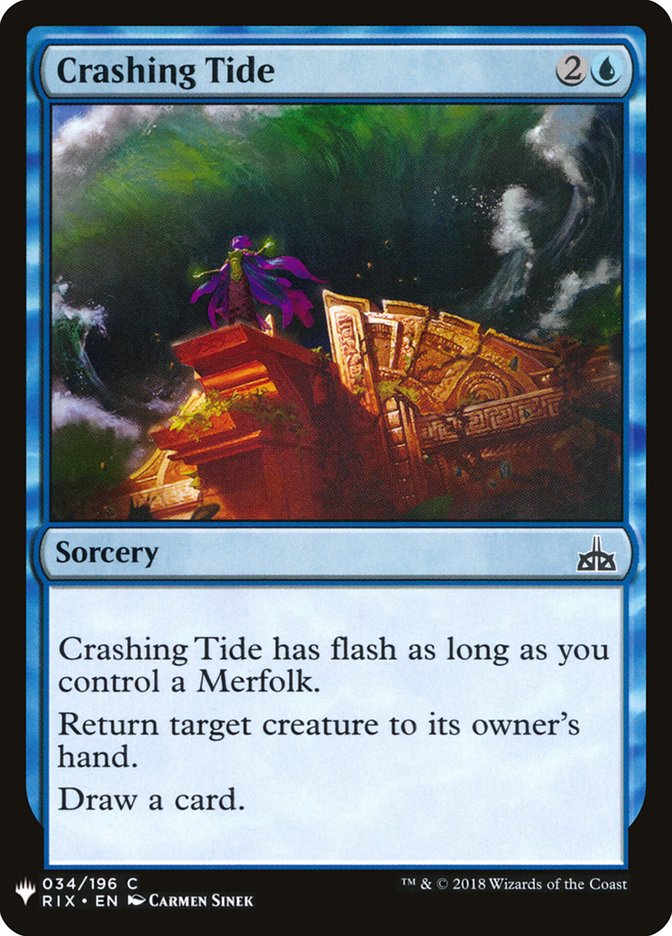 Crashing Tide [Mystery Booster] | Gate City Games LLC