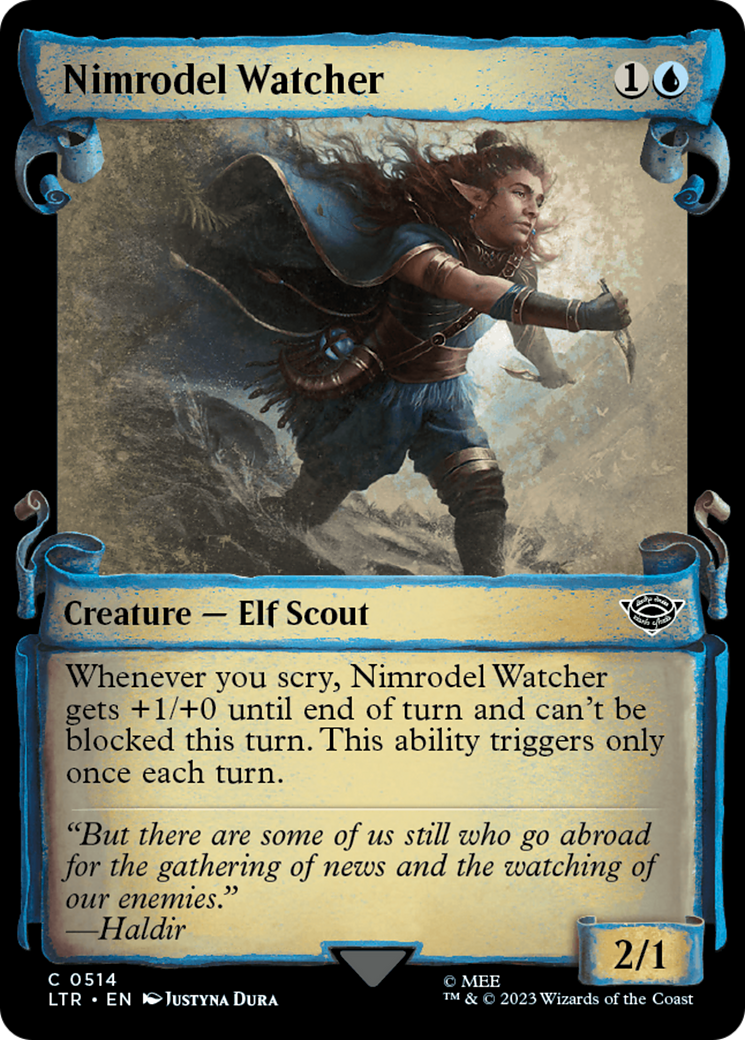 Nimrodel Watcher [The Lord of the Rings: Tales of Middle-Earth Showcase Scrolls] | Gate City Games LLC