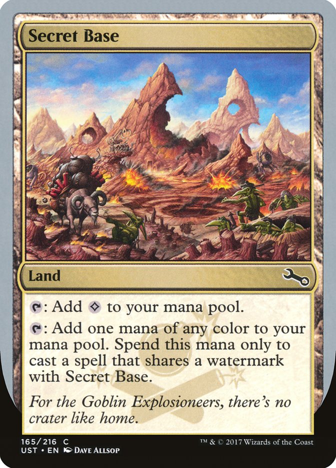 Secret Base (Dave Allsop) [Unstable] | Gate City Games LLC