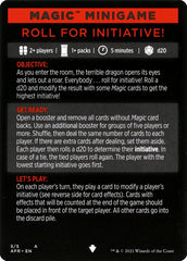Roll for Initiative (Magic Minigame) [Dungeons & Dragons: Adventures in the Forgotten Realms Minigame] | Gate City Games LLC