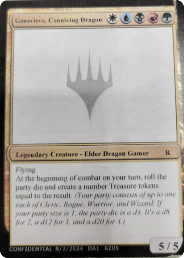 Genevieve, Conniving Dragon [Unknown Event] | Gate City Games LLC
