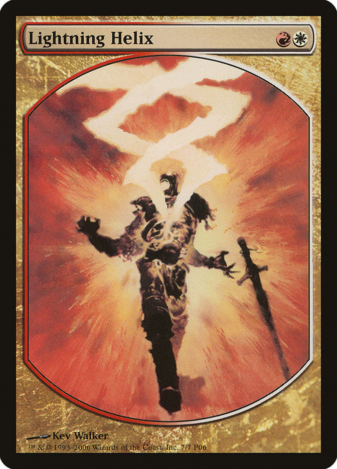Lightning Helix [Magic Player Rewards 2006] | Gate City Games LLC