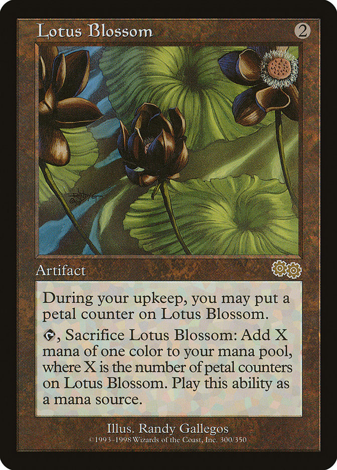 Lotus Blossom [Urza's Saga] | Gate City Games LLC