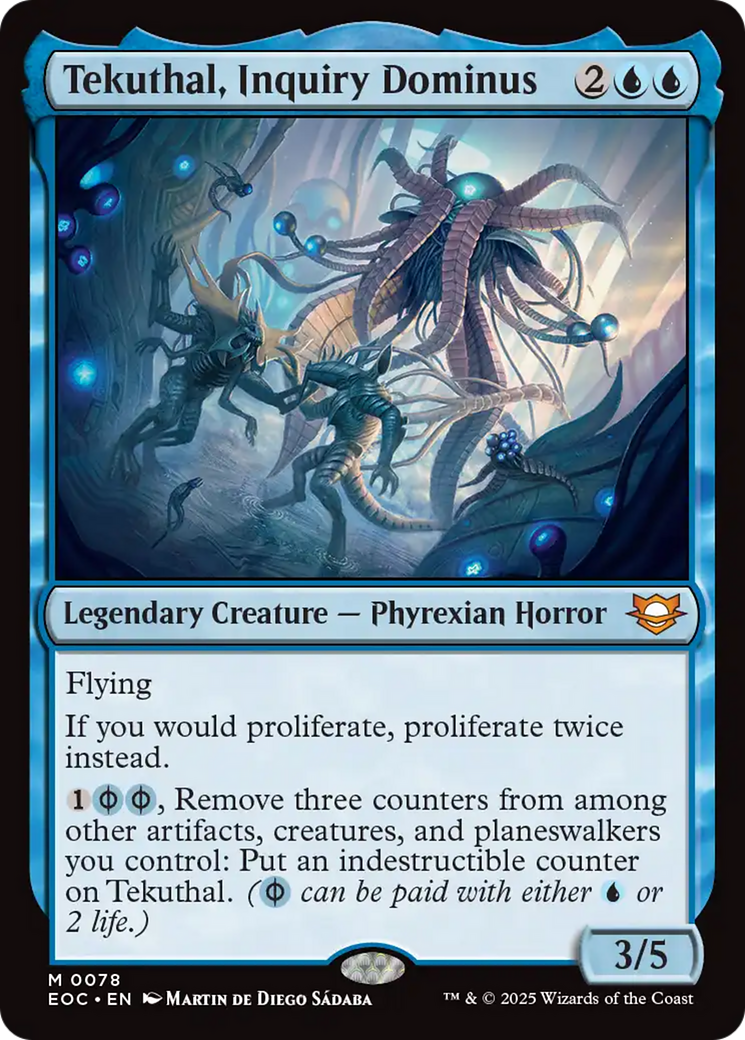 Tekuthal, Inquiry Dominus [Edge of Eternities Commander] | Gate City Games LLC