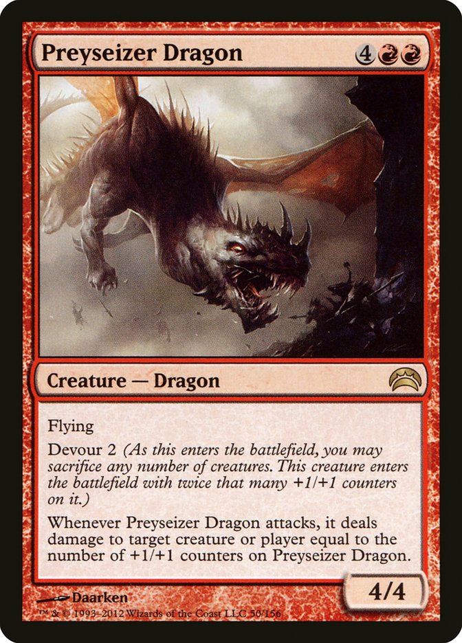 Preyseizer Dragon [Planechase 2012] | Gate City Games LLC