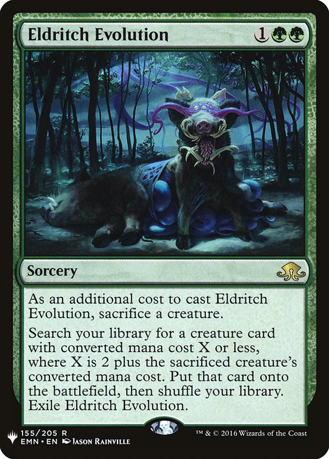 Eldritch Evolution [Mystery Booster] | Gate City Games LLC