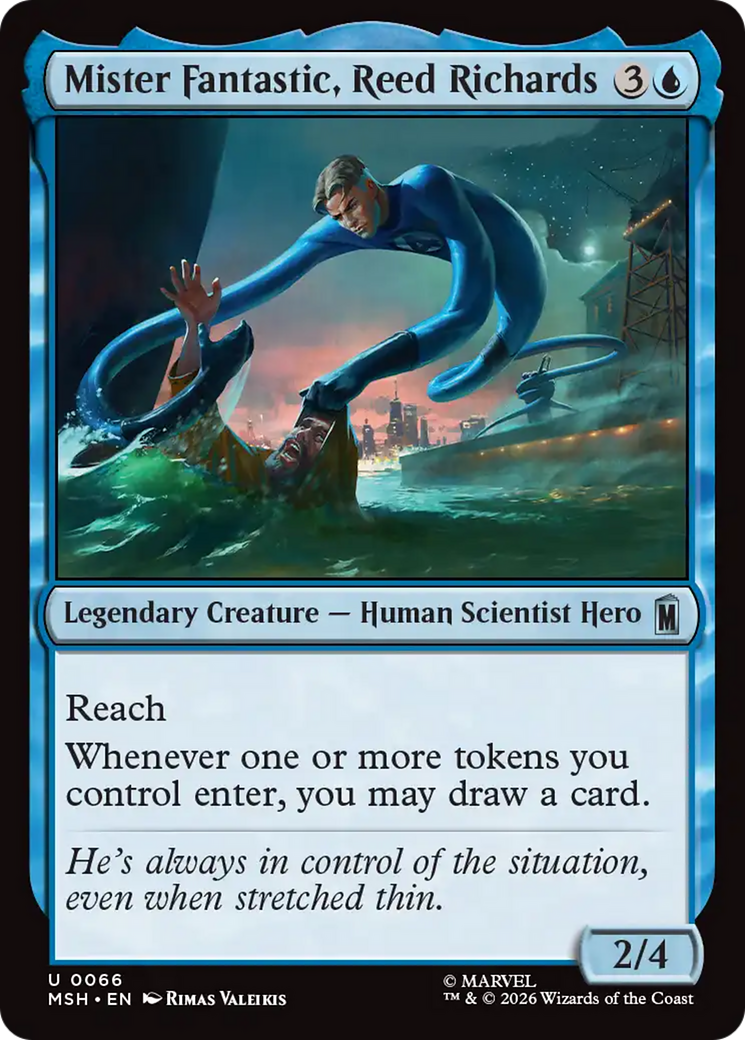 Mister Fantastic, Reed Richards [Marvel Super Heroes] | Gate City Games LLC