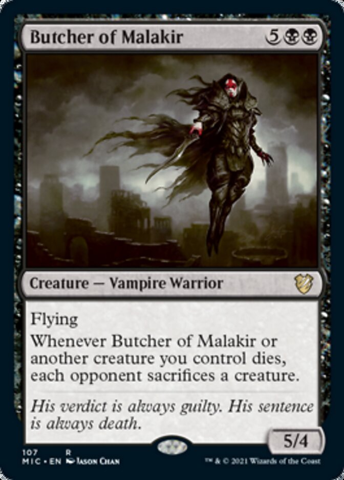 Butcher of Malakir [Innistrad: Midnight Hunt Commander] | Gate City Games LLC