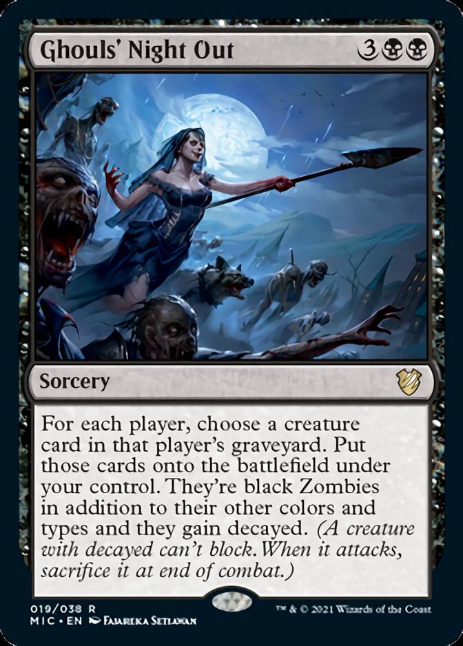 Ghouls' Night Out [Innistrad: Midnight Hunt Commander] | Gate City Games LLC