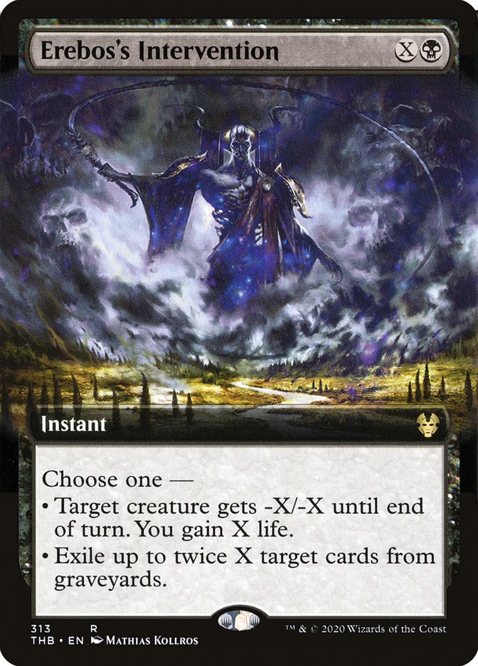 Erebos's Intervention (Extended Art) [Theros Beyond Death] | Gate City Games LLC