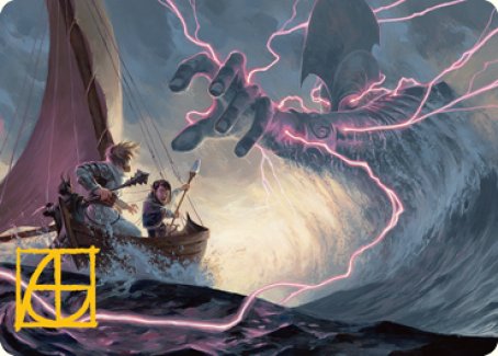Hall of Storm Giants Art Card (Gold-Stamped Signature) [Dungeons & Dragons: Adventures in the Forgotten Realms Art Series] | Gate City Games LLC